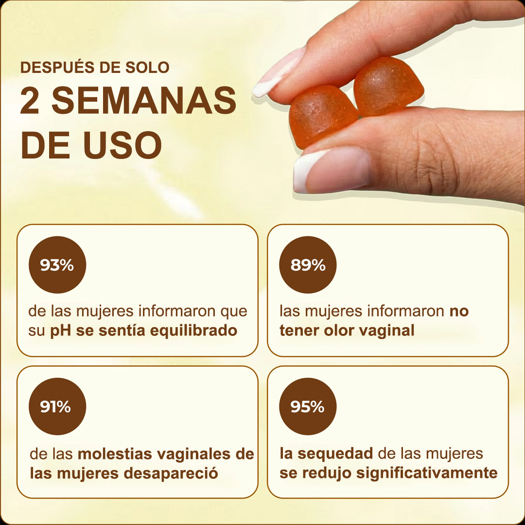 Gomitas Probióticas - Equilibrio íntimo y frescura diaria