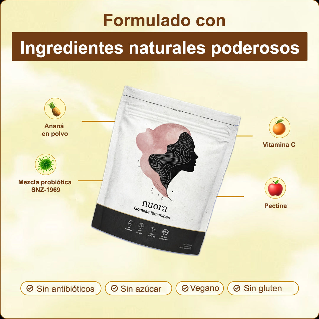 Gomitas Probióticas - Equilibrio íntimo y frescura diaria